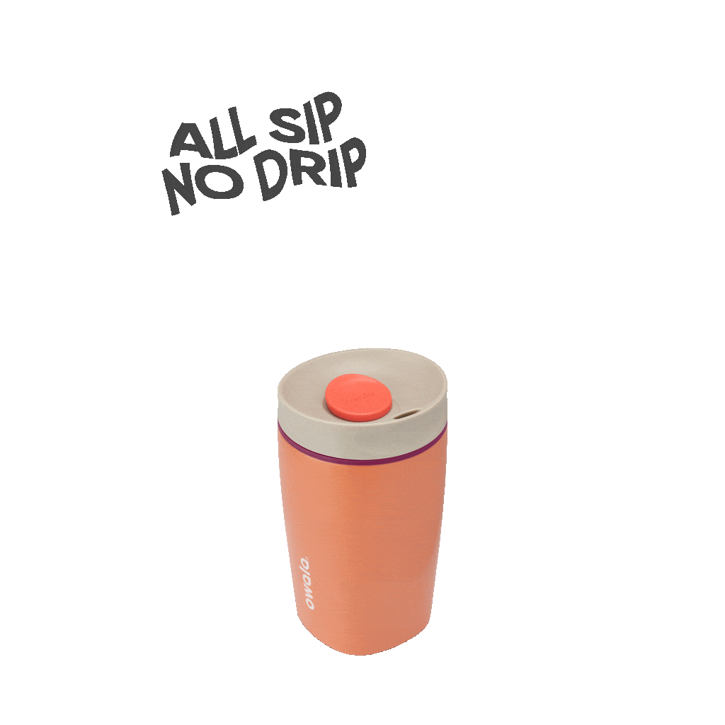 SmoothSip Slider 12oz in Campfire Nights, rotating view