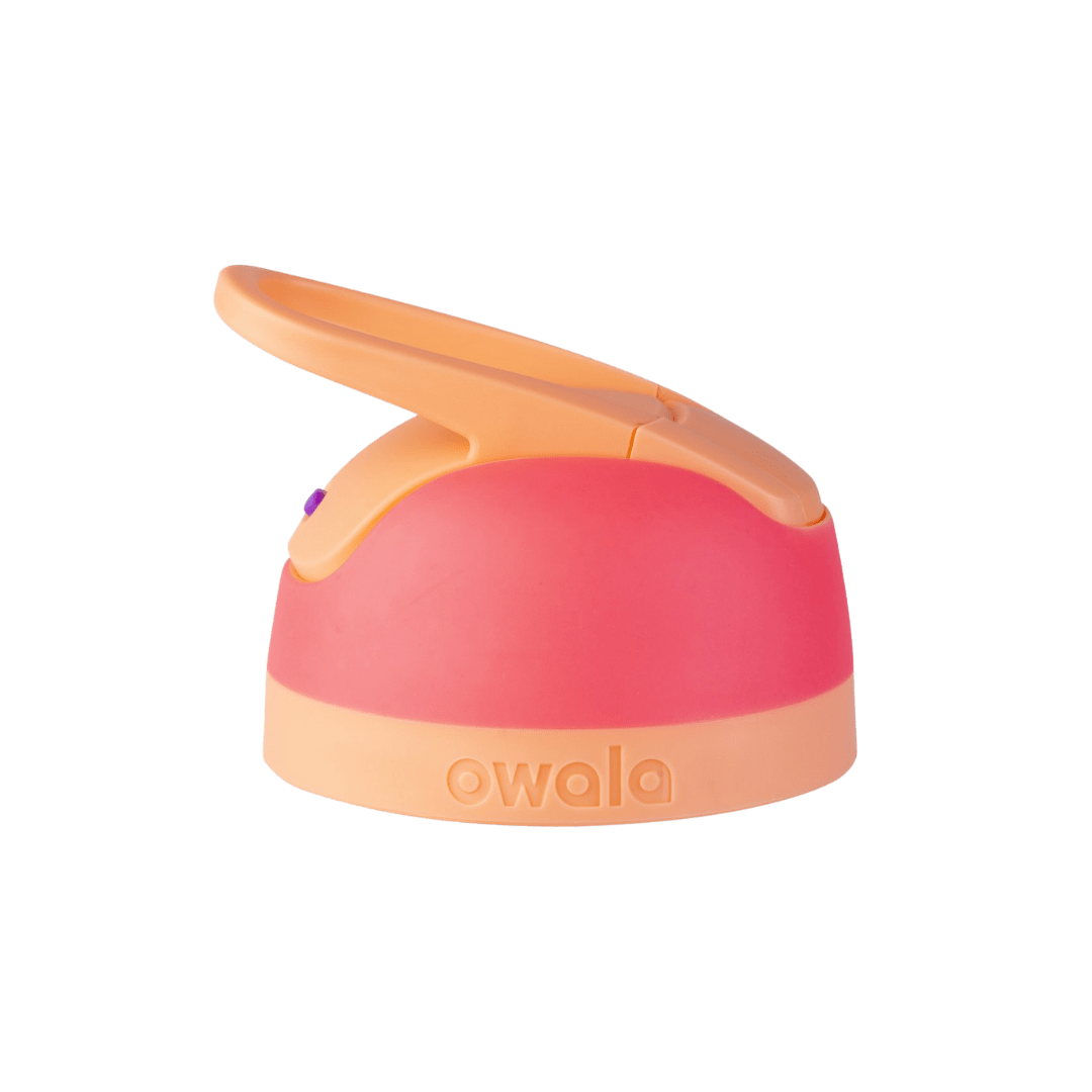 Owala flip cap replacement lid in Hyper Flamingo