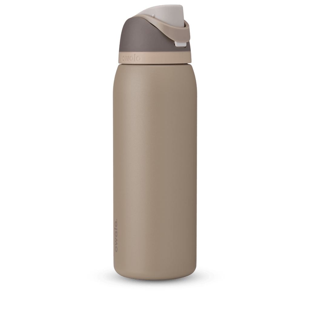FreeSip 40oz in warm greige/taupe body