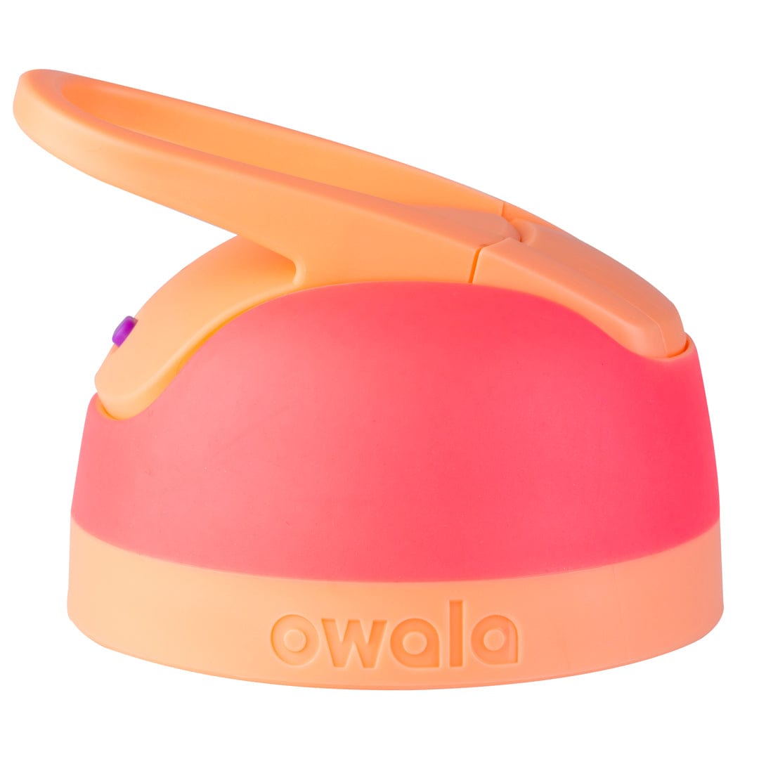 Owala flip cap replacement lid in Hyper Flamingo