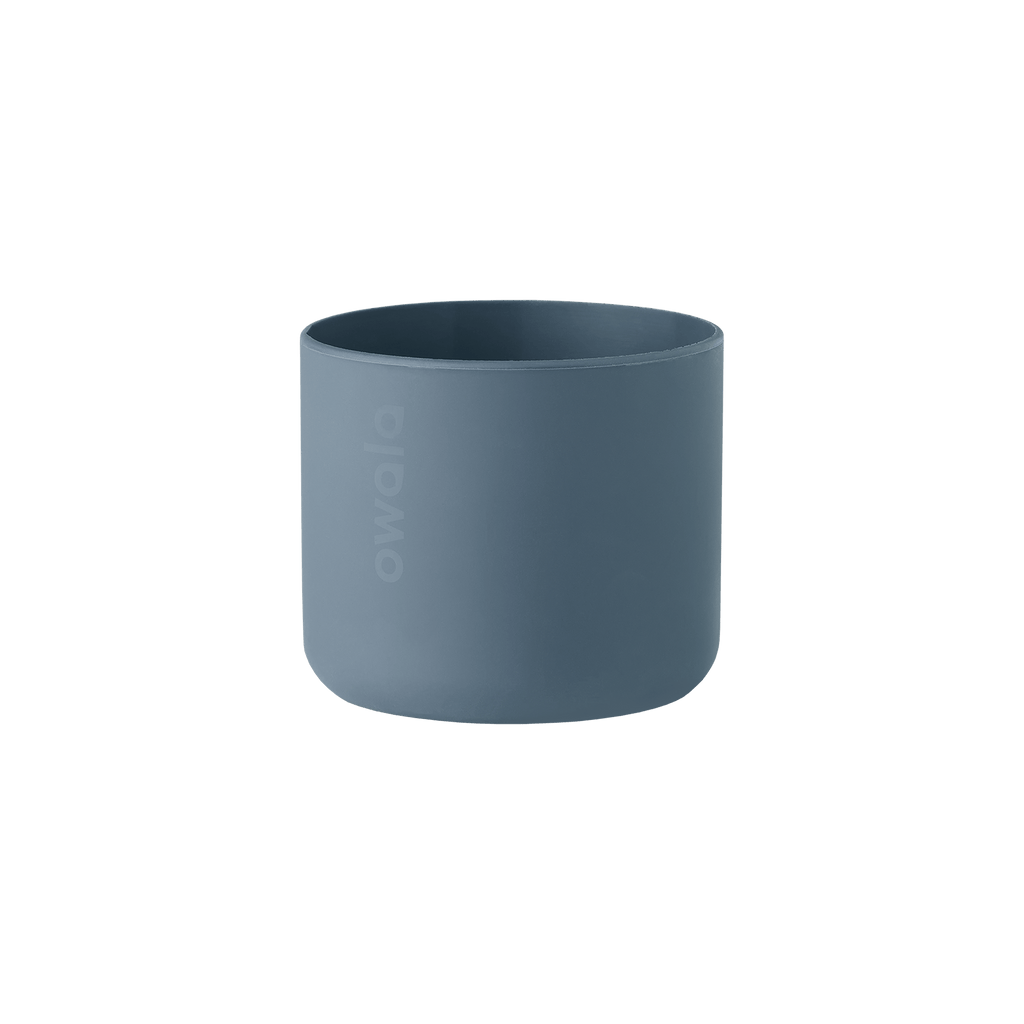 muted steel blue silicone Bottle Boot
