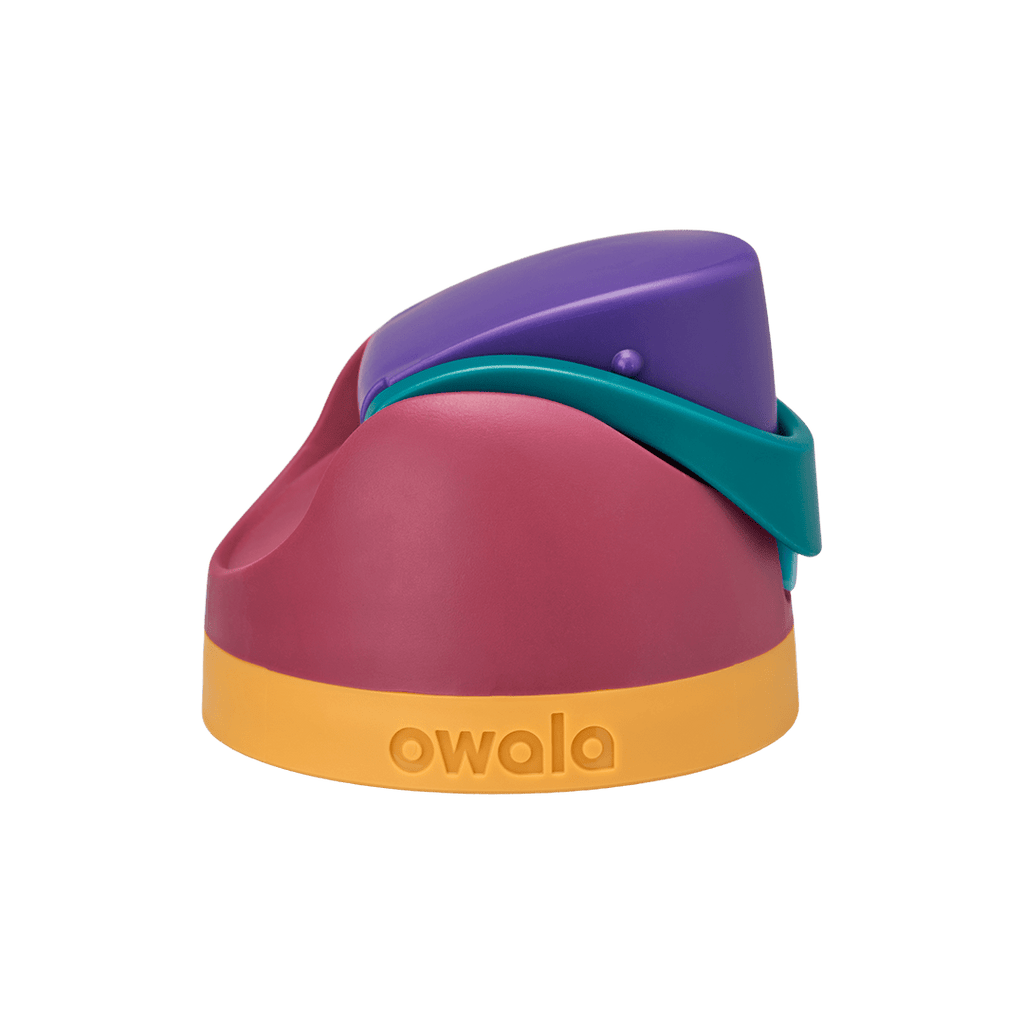 Owala FreeSip replacement lid in Gemstone Chic, lid detail