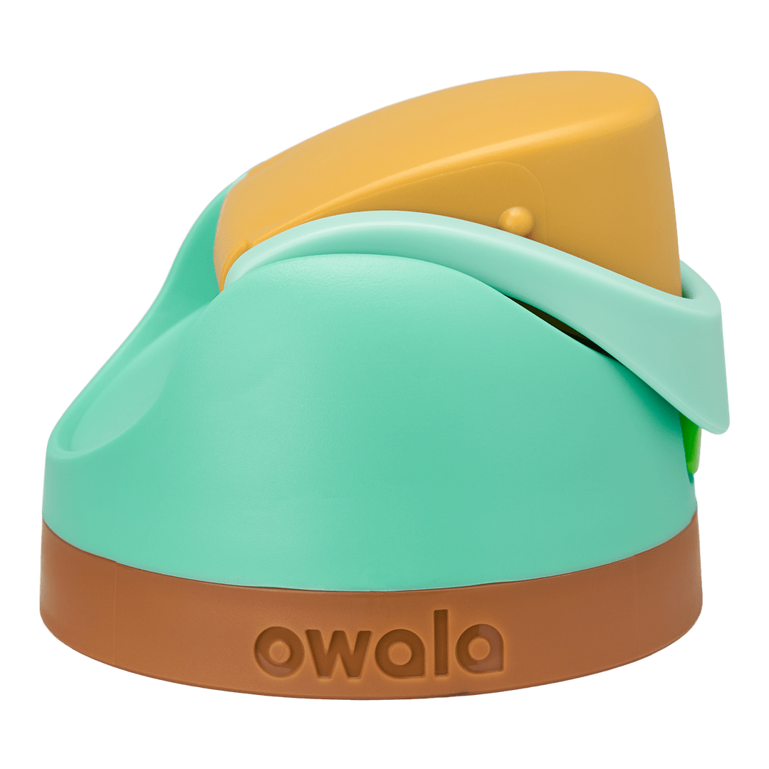Owala FreeSip replacement lid in Palm Springs, lid detail