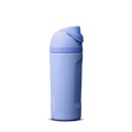 Kids FreeSip 16oz in Out of the Blue, soft periwinkle blue insulated bottle with matching blue flip cap and blue carry loop
