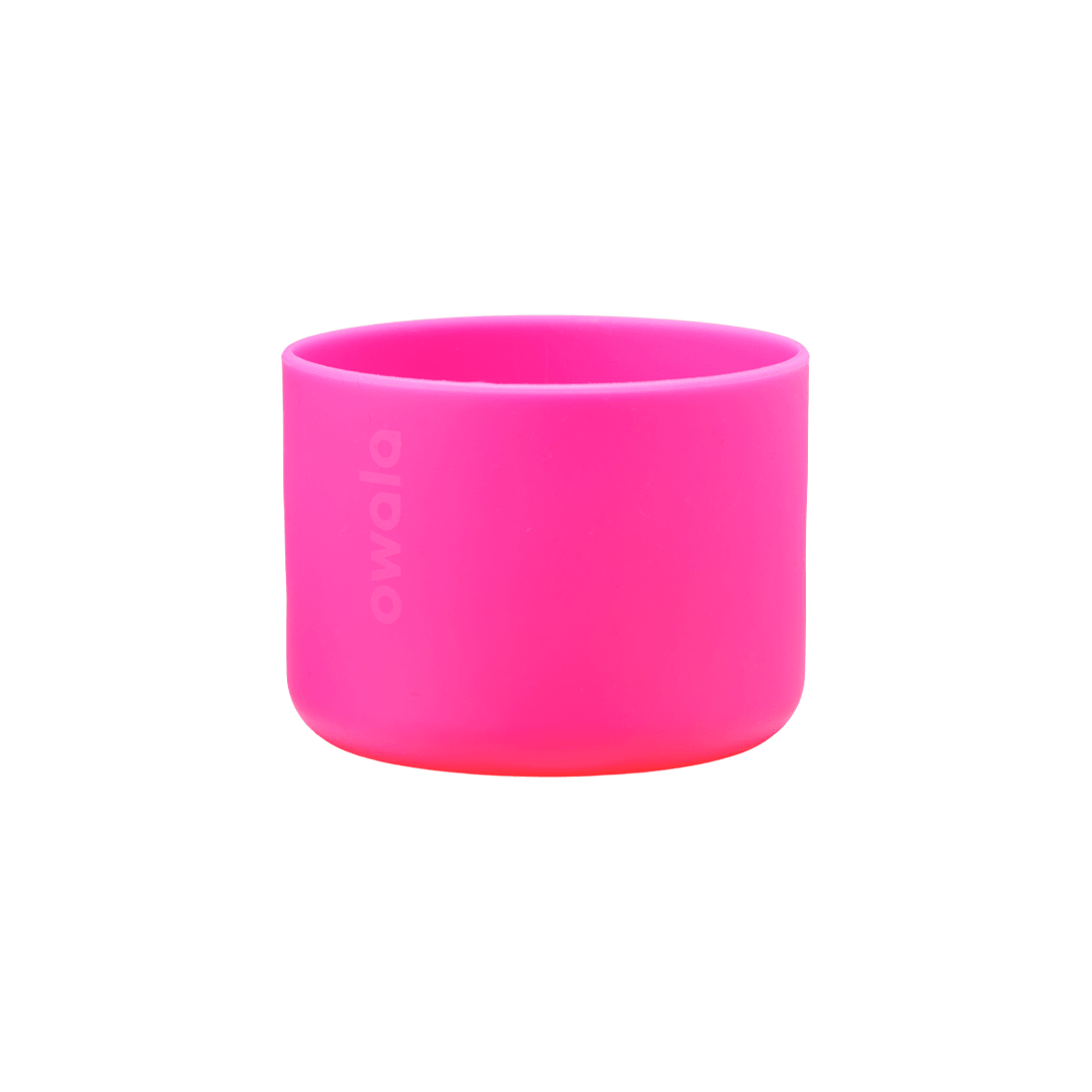 vivid hot pink silicone Bottle Boot