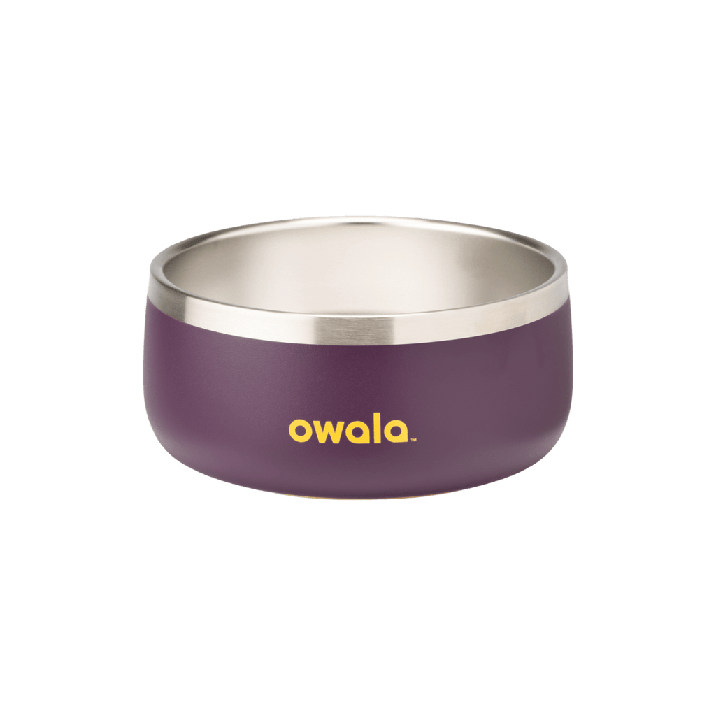 Owala Pet Bowl 3-cup in deep purple