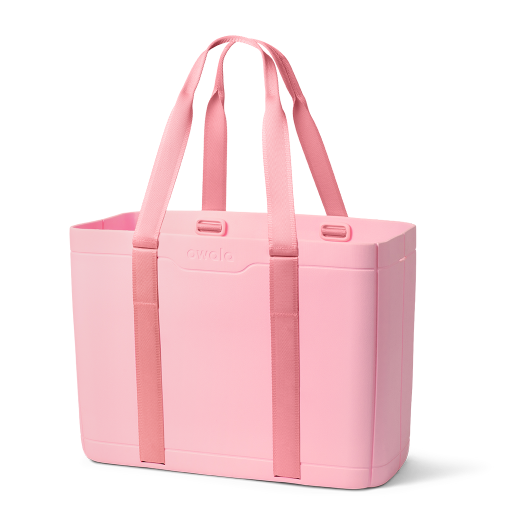 Sun-Day Collapsible Tote in Rosy Rays