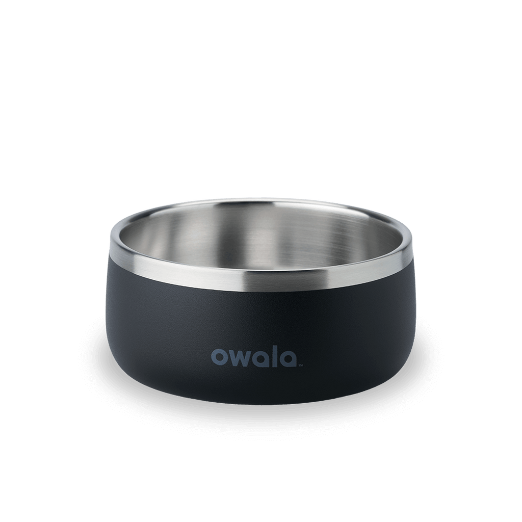 Owala Pet Bowl 24oz in near-black charcoal (Very