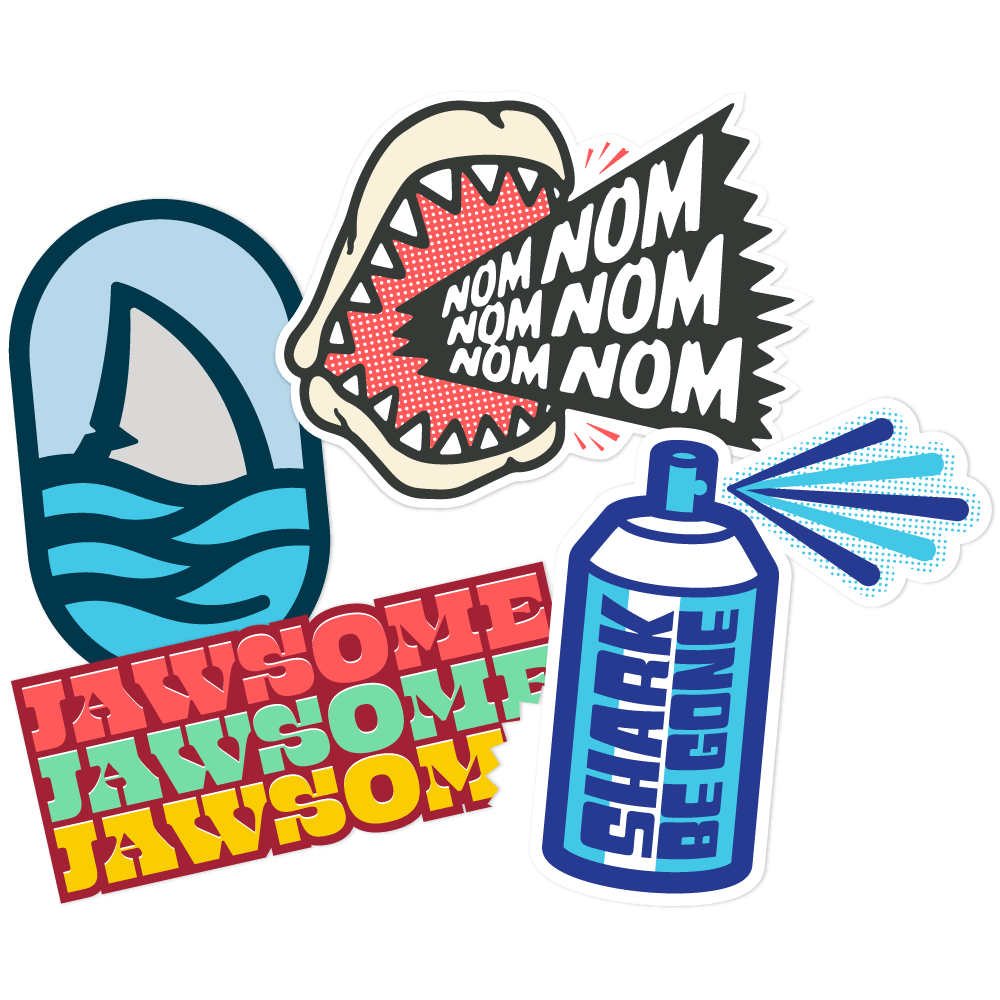 Shark Sticker Pack